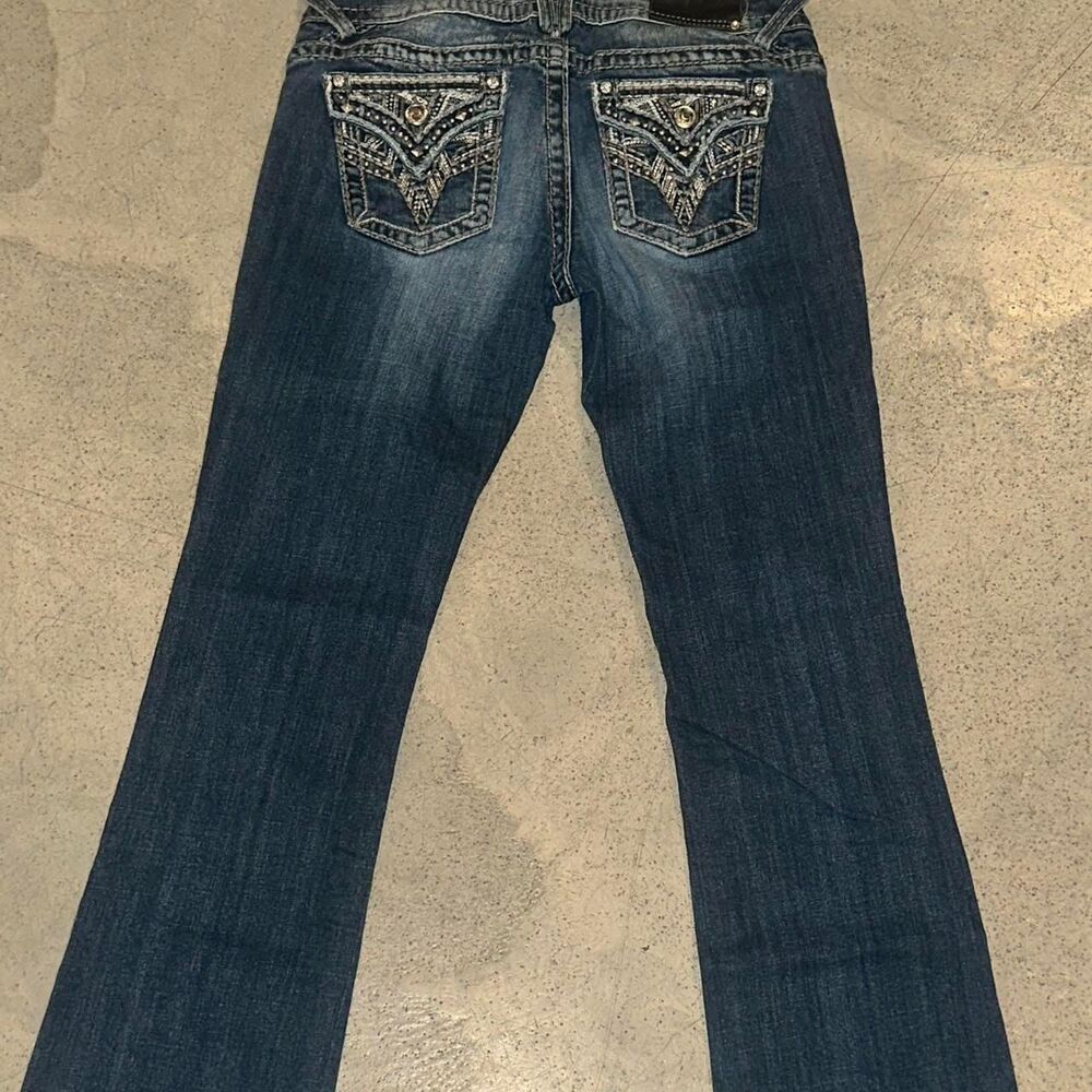 Vigoss Women's Blue and Navy Jeans